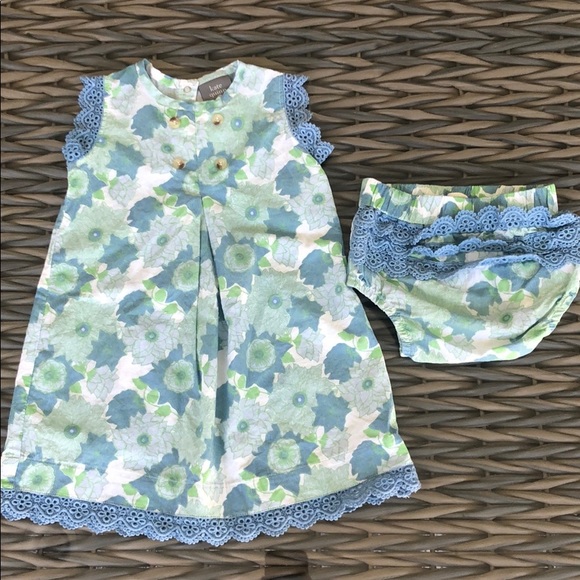 kate quinn Other - Kate Quinn Organics Dress and Ruffle Bloomers